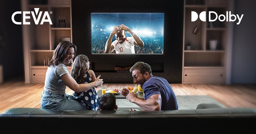 Dolby MS12 Multistream Decoder Now Supported and Approved on CEVA’s Audio DSP